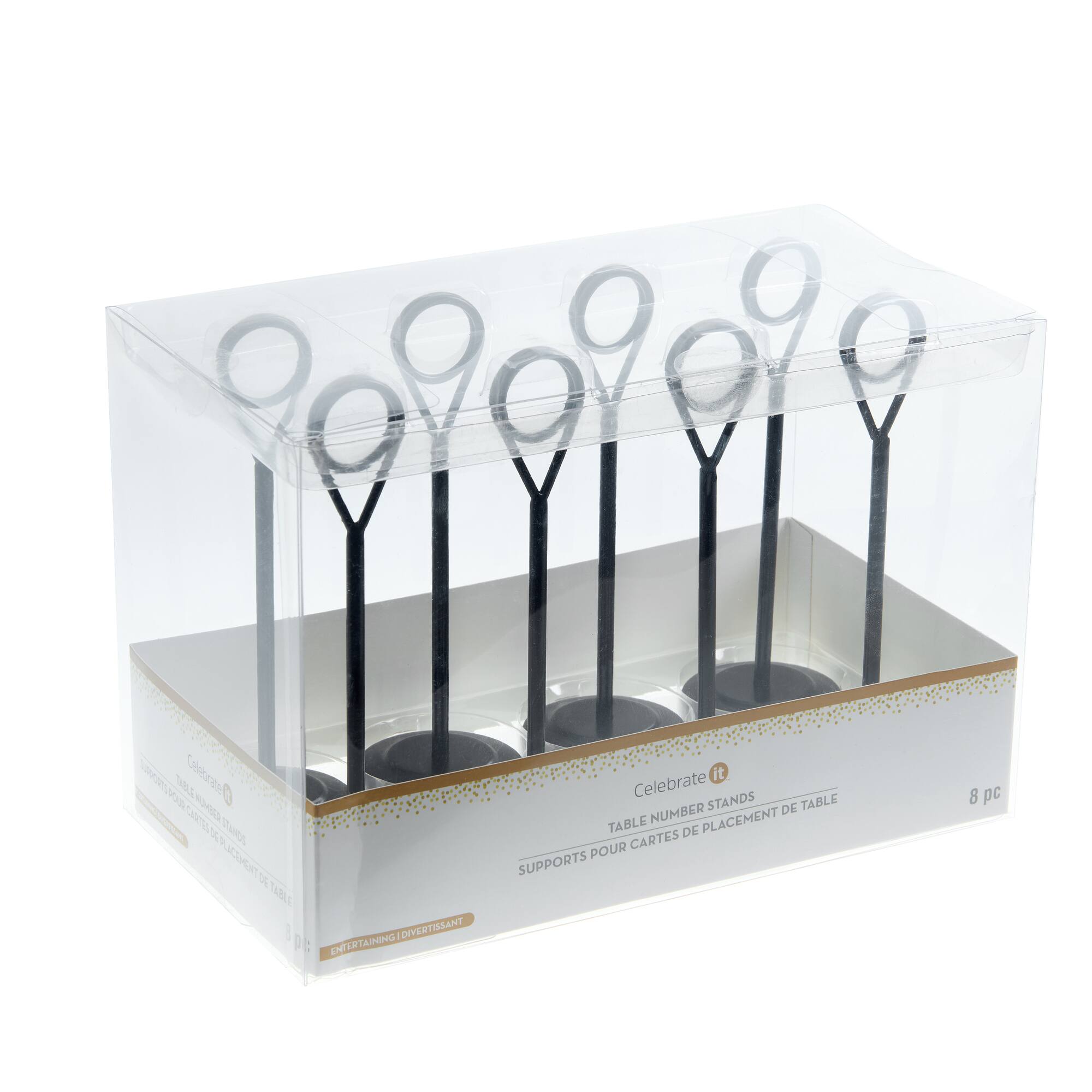6" Table Number Stands